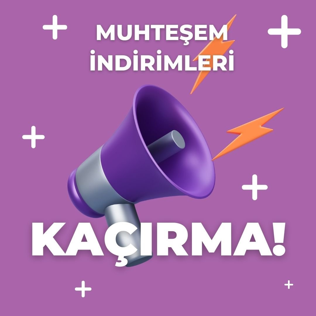 Mor İndirim Kampanya Duyuru Instagtam Gönderisi (1)